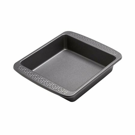 LIFETIME SQUARE CAKE PAN GRY 9in. 5296098